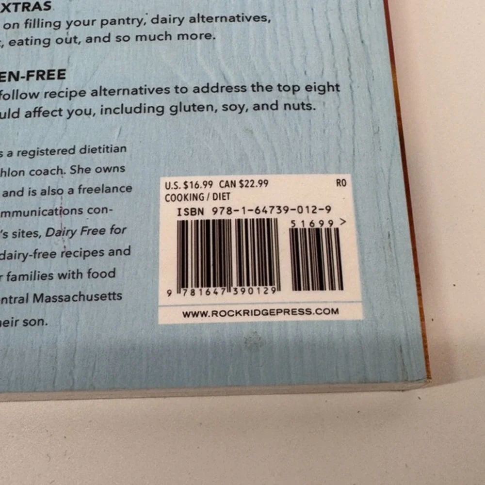 Dairy-Free Cookbook for Beginners: 101 Simple, Satisfying Recipes by Carroll MP‎
